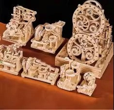W-Series Solid Wood Marble Runs